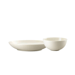 【官網獨家女神節優惠★第2件6折】Rosenthal 春日假期15cm麥片碗+21cm深盤-白