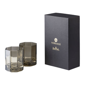 Versace 晶燦美杜莎 威杯-黑-2入