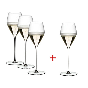 【限量】Riedel Veloce Champagne香檳杯-買3送1超值組