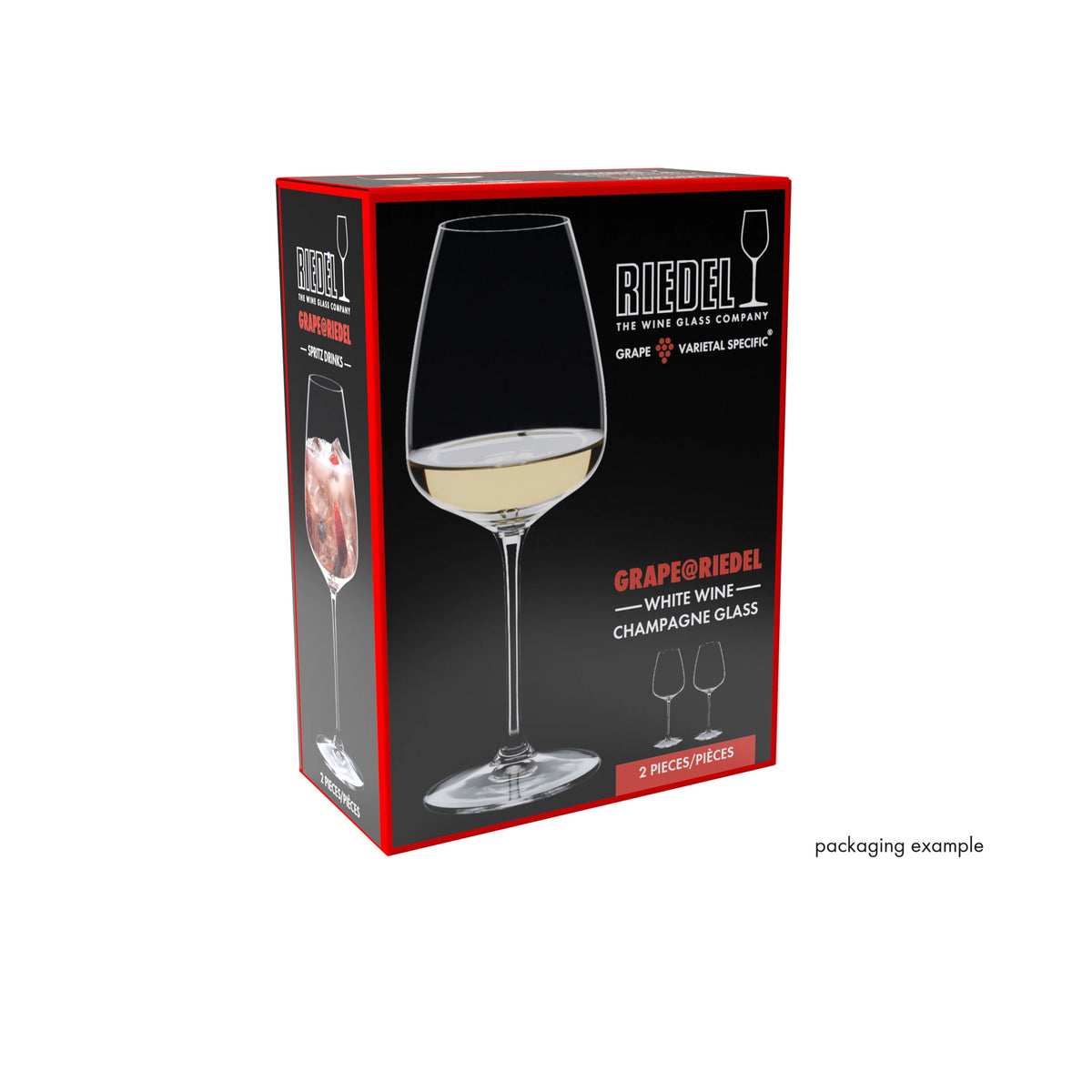 【官網獨家】Grape@Riedel White Wine/Spritz Drinks 多功能白酒杯-2入