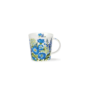 【新品/預計5月初到貨】Dunoon 花園骨瓷馬克杯-藍-320ml