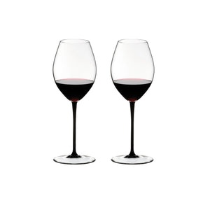 Riedel Sommeliers Black Tie Hermitage 艾米達吉手工紅酒杯-黑梗-2入