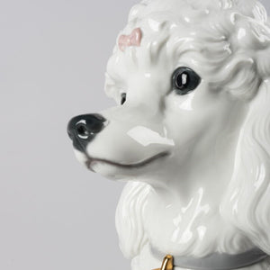 Lladro 貴賓狗和和果子