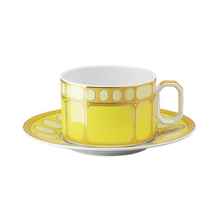 Rosenthal x Swarovski聯名 Signum茶杯2入組-藍+黃