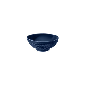 Denby 摩登幾何麥片/湯碗-藍-17cm