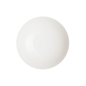 Denby 摩登幾何麵糰碗-白-23cm