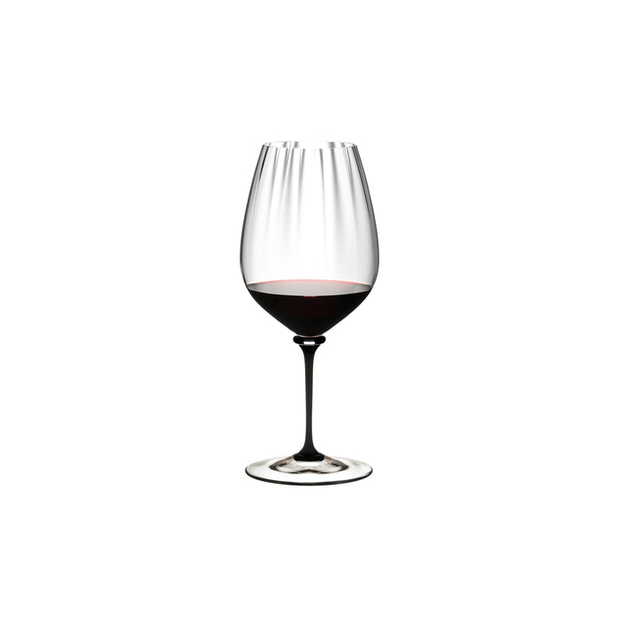 【官網獨家】Riedel Fatto A Mano Performance Cabernet/Merlot 卡本內/梅洛手工紅酒杯-黑梗-1入