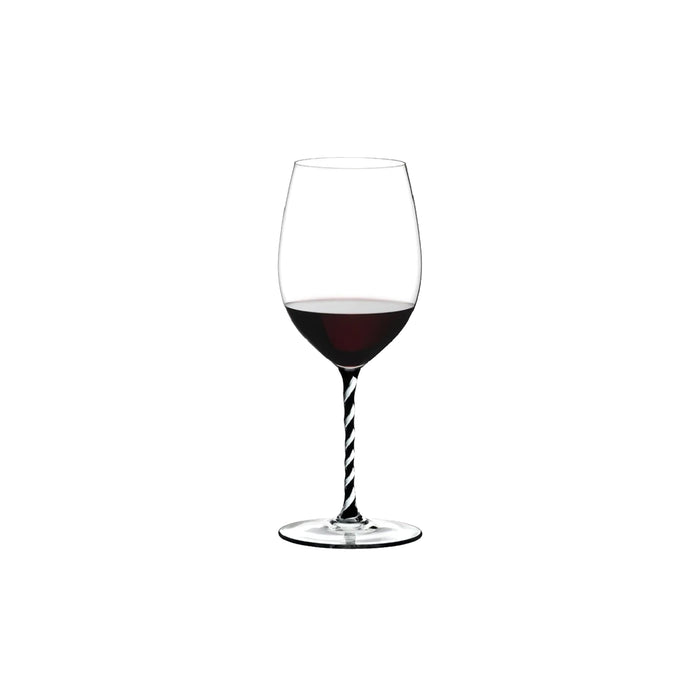 Riedel Fatto A Mano Bordeaux 波爾多手工紅酒杯-黑白旋彩-1入