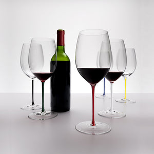 Riedel Fatto A Mano Cabernet/Merlot 卡本內/梅洛手工紅酒杯-黑-1入