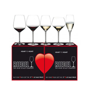 【官網獨家/限量】Riedel Heart to Heart Cabernet/Merlot 卡本內/梅洛紅酒杯-2入
