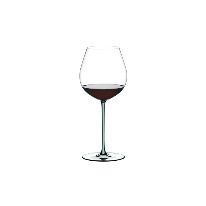 Riedel Fatto A Mano Old World Pinot Noir 舊世界黑皮諾手工紅酒杯-薄荷綠-1入