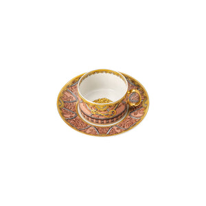 Versace 宮殿之梯茶杯組-玫瑰-200ml