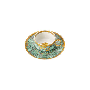 Versace 宮殿之梯茶杯組-綠-200ml