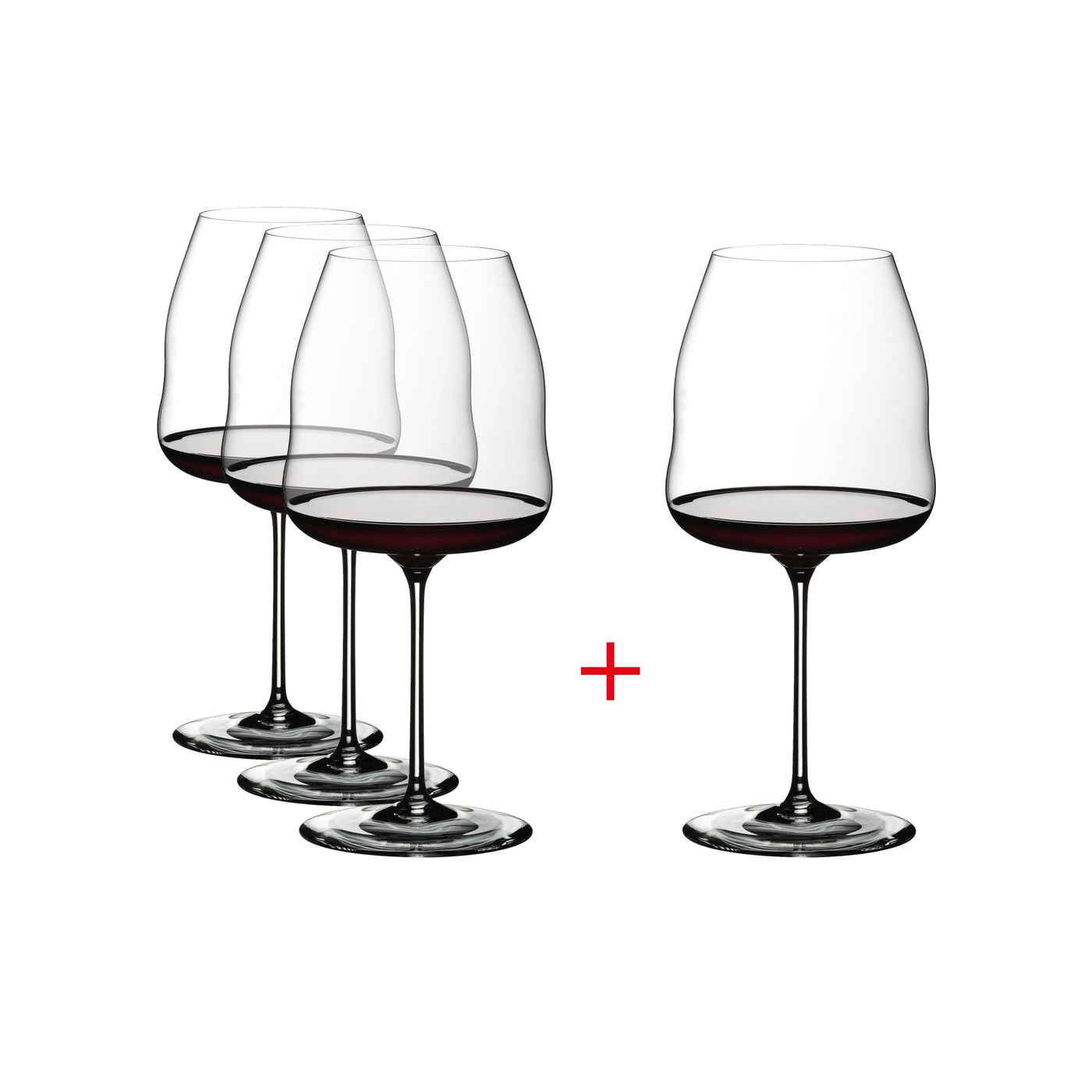 Riedel SL Stemless Wings Pinot Noir/Nebbiolo Wine Glass (4-Pk