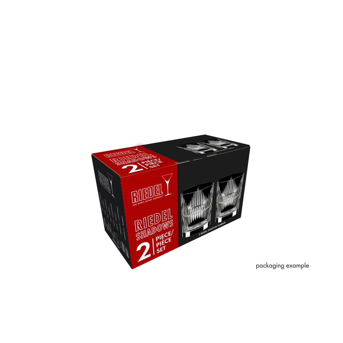 Riedel Tumbler Collection Shadows 威士忌杯-2入